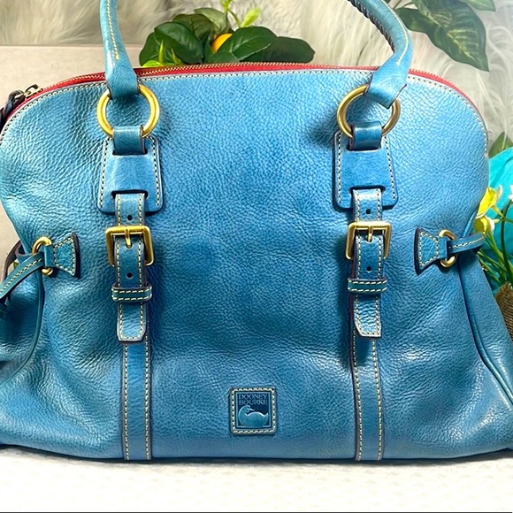 Dooney & Bourke Florentine Domed Buckle Satchel - Picture 6 of 16